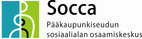 Soccan logo koko tekstillä